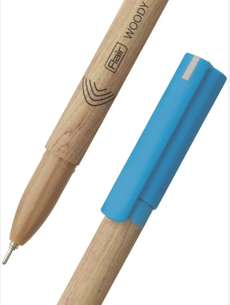 Flair Woody Ball Pen - Blue